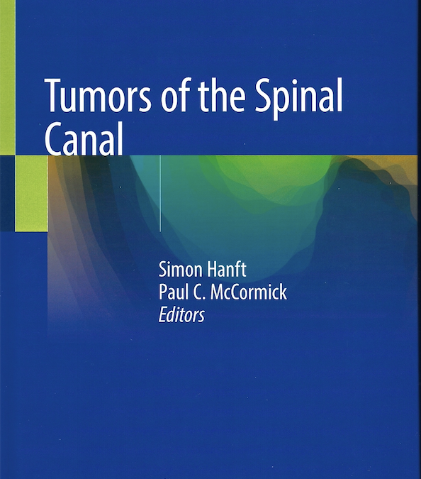 Dr. McCormick Publishes Book on Spinal Tumors