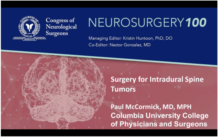 Neurosurgery 100  (5/23)